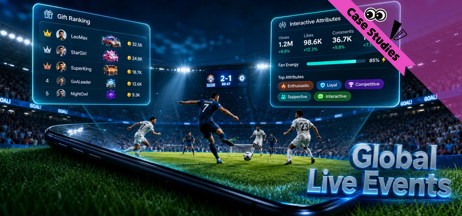 Scaling Chat for Global Live Events: Managing High-Concurrency Fan Engagement