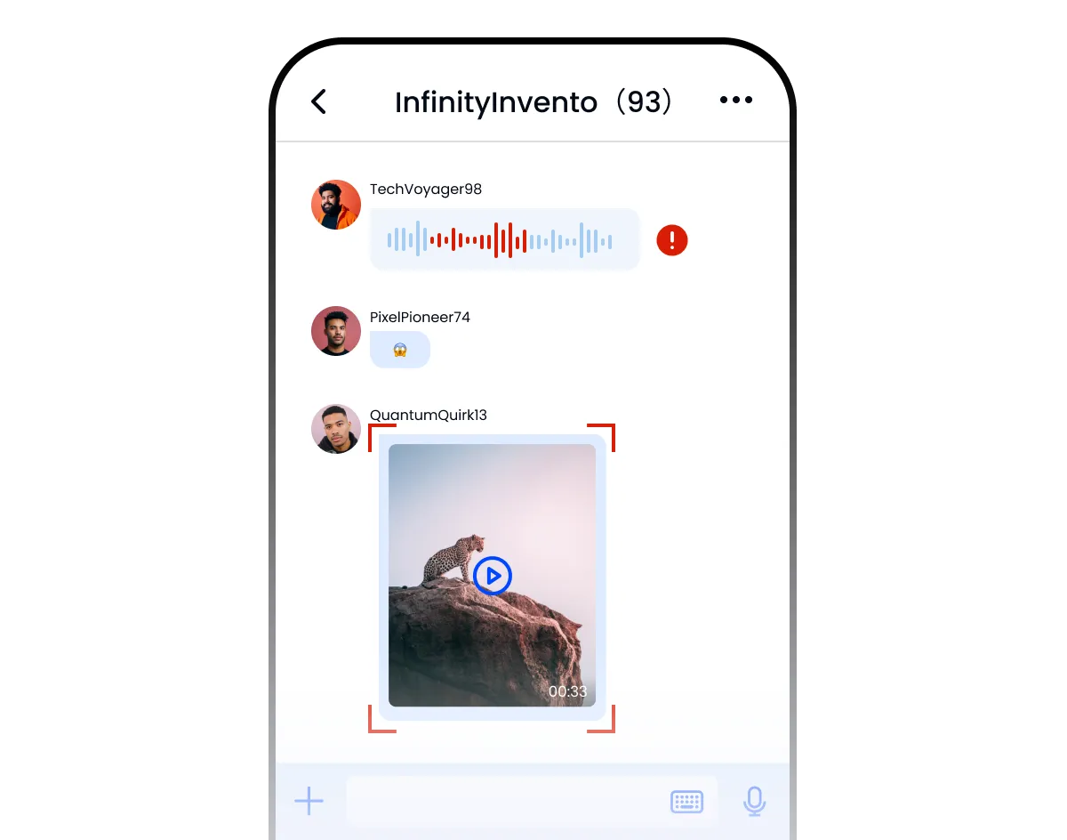 Audio and video moderation
