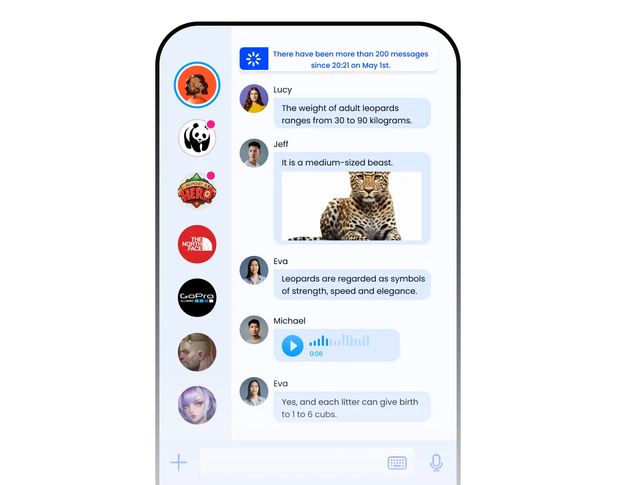 Discord-like channel management
