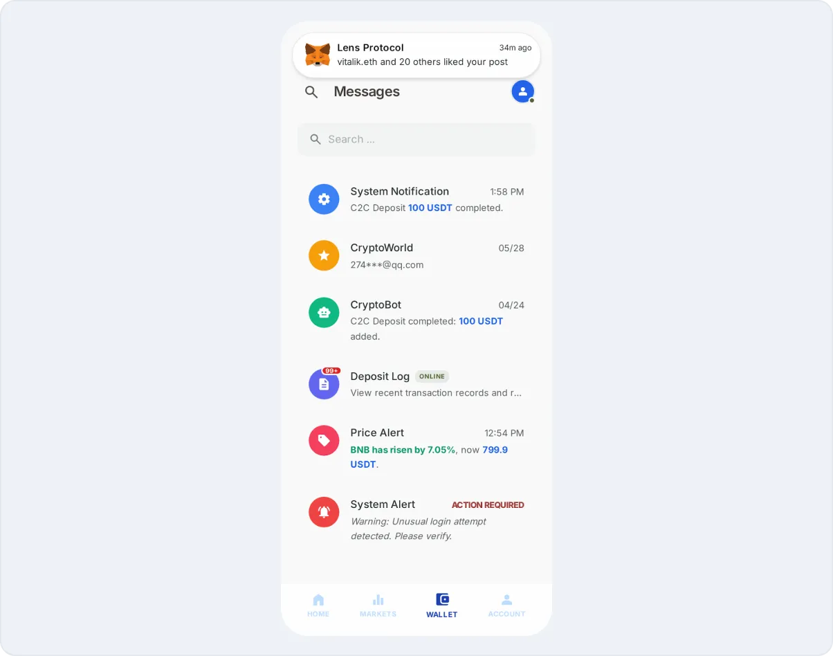 System Notifications